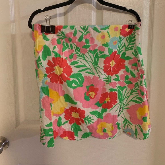NWOT 10 Lilly Pulitzer Ants Parade Buttercup Skirt - Picture 2 of 4